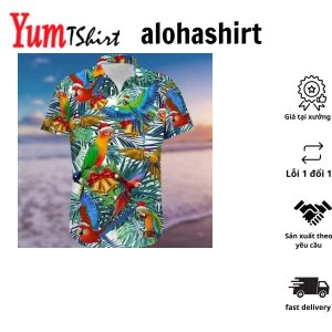 Parrot Christmas So Cute Design Hawaiian Shirt