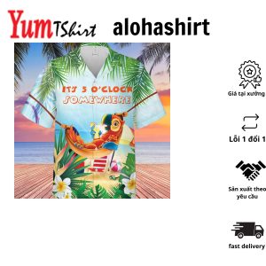 Philadelphia Eagles Hawaiian Shirt Tropical Parrots Best Beach Gift
