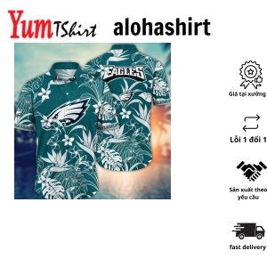 Philadelphia Eagles NFL Hawaiian Shirt Solstice Aloha Shirt