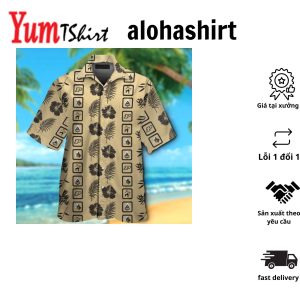 Purdue Boilermakers Short Sleeve Button Up Tropical Hawaiian Shirt VER029
