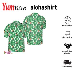 S64 Skycrane With Tropical Flowers Ver 3 Hawaiian Shirt