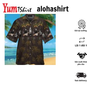 San Diego Padres Short Sleeve Button Up Tropical Shirt Hawaiian Shirt