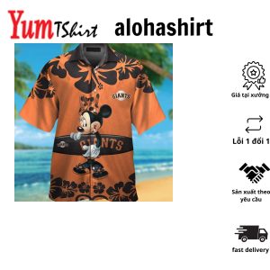 San Francisco Giants MLB Aloha Beach Gift Hawaiian Shirt For Men And Women