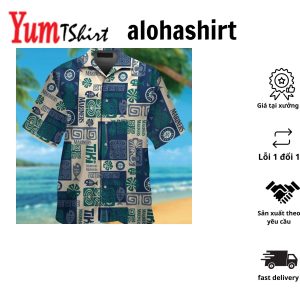 Seattle Mariners Short Sleeve Button Up Tropical Hawaiian Shirt VER07