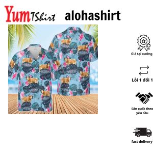 Skull Flamingo Hawaiian Shirt Skull Hawaiian Shirt For Men Skull Hawaiian Shirt For Women