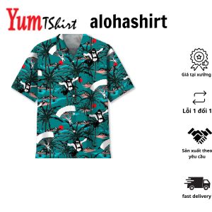 Split Happens Vintage Personalized Name Hawaiian Shirt