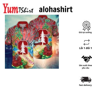 Stanford Cardinal NCAA Hawaiian Shirt Summer Fruitstime Aloha Shirt