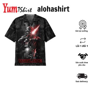 Star Wars Darth Vader American Flag Hawaiian Shirt