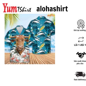 Texas Longhorn Breed Hawaiian Shirt In Funny Design Vibrant Print Quality Top