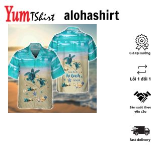 Turtle – 3D Full Print Hawaiian Shirt Summer Turtle Beach Hawaii Shirt Aloha Shirt