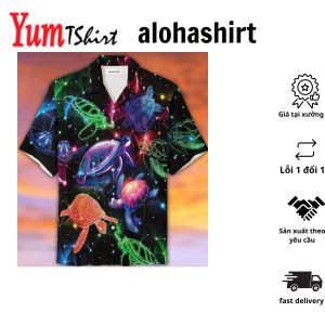 Turtle Aloha Hawaiian Shirts For Men & For Women Turtle Short Sleeve Hawaiian Aloha Shirt