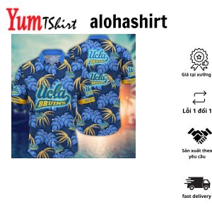 Ucla Bruins NCAA Hawaiian Shirt Breezy Aloha Shirt