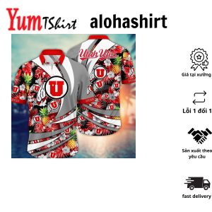 Utah Utes NCAA Hawaiian Shirt Sandals Aloha Shirt