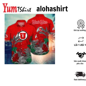 Utah Utes NCAA Hawaiian Shirt Summer Camps Aloha Shirt
