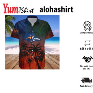 Utsa Roadrunners Hawaii Shirt Coconut Tree Tropical Grunge – NCAA