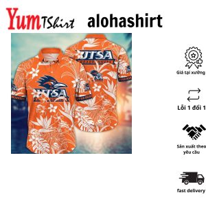 Utsa Roadrunners NCAA Hawaiian Shirt Evening Strolls Aloha Shirt