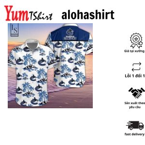 Vancouver Canucks Hawaiian Ensemble Shirt Plus Shorts