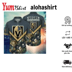 Vegas Golden Knights NHL Hawaiian Shirt Custom Summer Fruits Aloha Shirt