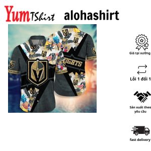 Vegas Golden Knights NHL Hawaiian Shirt Sunlight Aloha Shirt