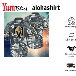 Vegas Golden Knights NHL Hawaiian Shirt Tanningtime Aloha Shirt