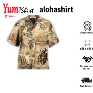 Viking Mjolnir Hawaiian Shirt Short Sleeve Hawaiian Shirt – Viking Gifts For Him