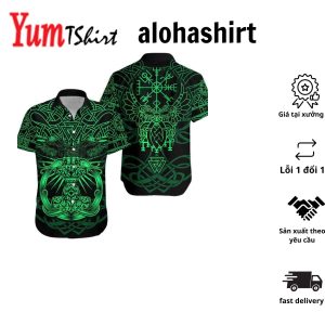 Viking Mjolnir Hawaiian Shirt Short Sleeve Hawaiian Shirt – Viking Gifts For Him
